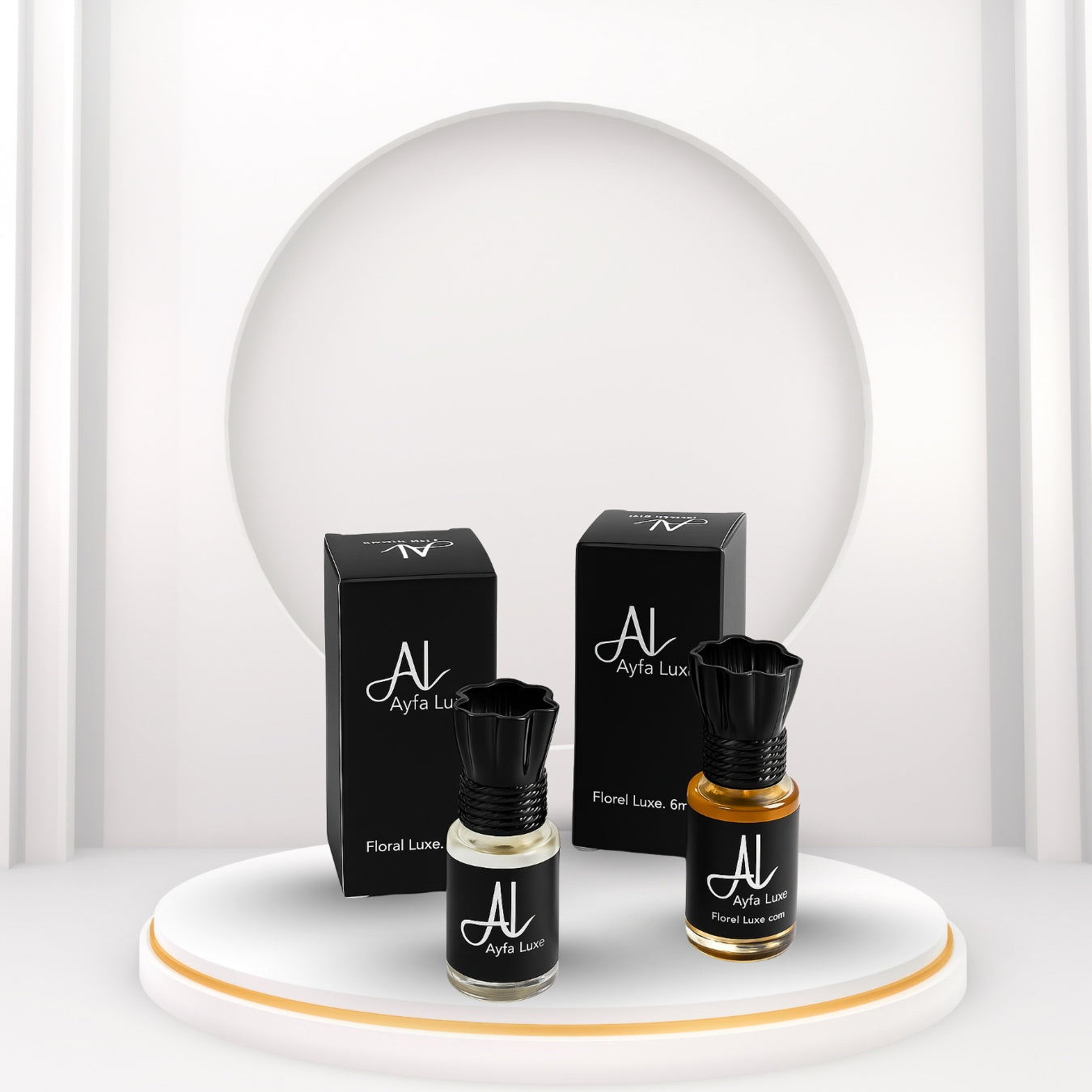 Ayfa Luxe Sanaya Oud & Florel Luxe Attar Combo